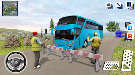 Offroad Bus Driving :Bus Games screenshot 1