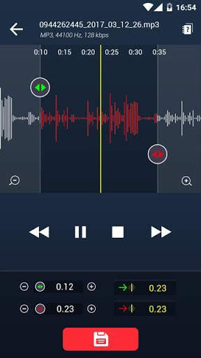 Ringdroid - Ringtone Maker screenshot 1