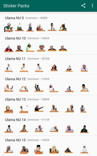 Stiker WA Nasihat Ulama 2020 screenshot 3