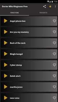 Doctor Who Ringtones Free screenshot 8