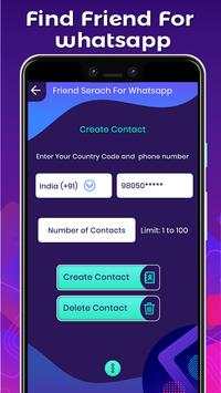 Friend Search For Whatsapp screenshot 2
