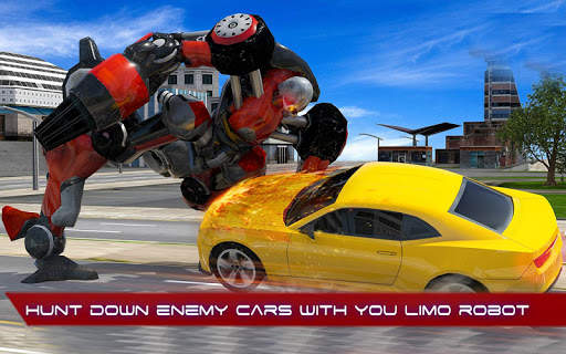Limo Robot Transformation: Transform Robot Games screenshot 14