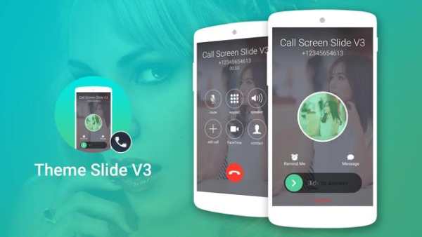 Call Screen Theme Slide V3 screenshot 2