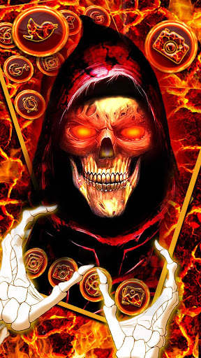 Evil, Hell, Skull Theme & Live Wallpaper screenshot 1