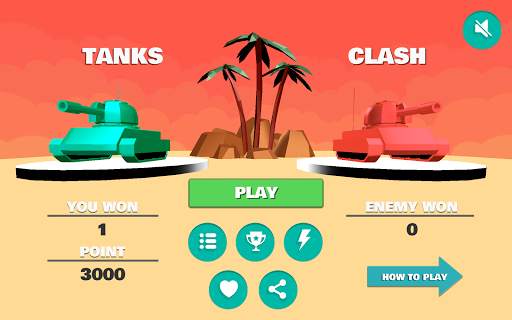 Tanks Clash 3D screenshot 1