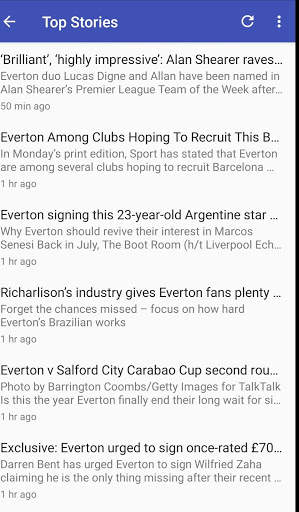 Toffees news screenshot 5