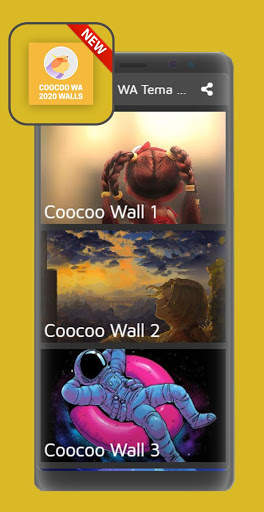 CooCoo WA Tema Wallpaper screenshot 1