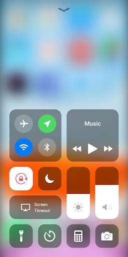 Control Center iOS 15 2 تصوير الشاشة
