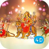 4D Maa Durga Live Wallpaper 1.0