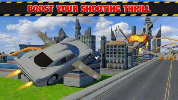 Futuristic Flying Car Ultimate screenshot 2