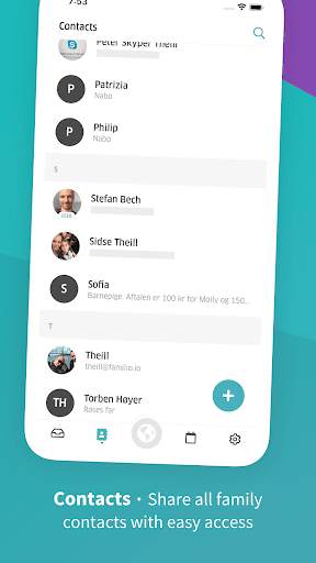 Familio: Family messenger, calendar & gps screenshot 2