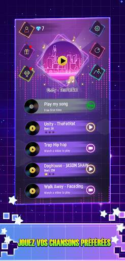 Tiles Hop Ball - Neon EDM Rush screenshot 4