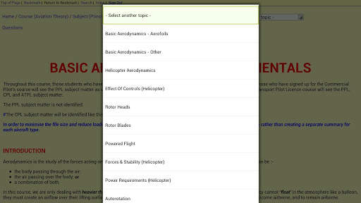Online Aviation Theory Browser screenshot 5