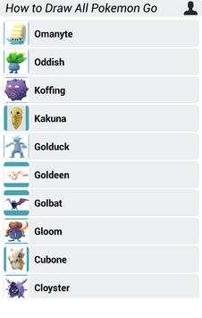 How to Draw All Pokemon Go Characters screenshot 2