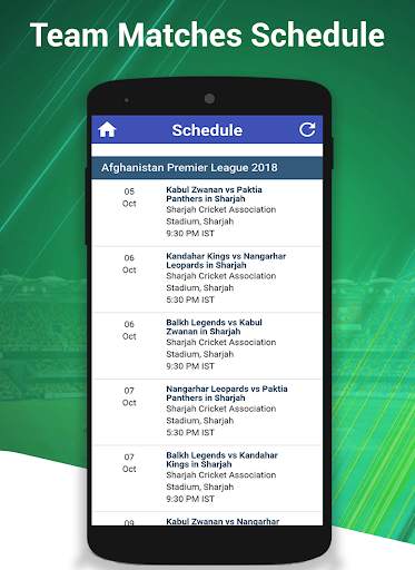 APL Cricket Matches screenshot 3