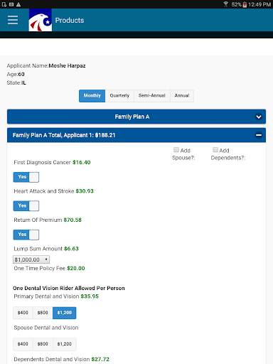 UNL E-App screenshot 2