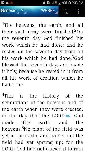 World English Bible British Edition(WEBBE) screenshot 3
