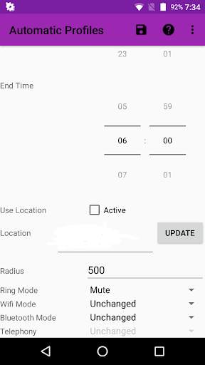 Automatic Profiles screenshot 3