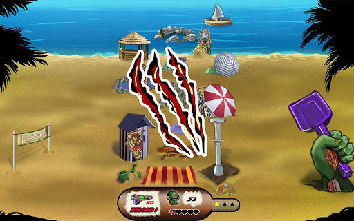 Zombies di pantai screenshot 7