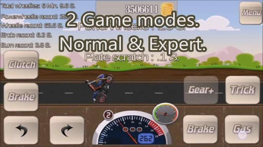 Stunt King - Wheelie Motorbike stunts game screenshot 1
