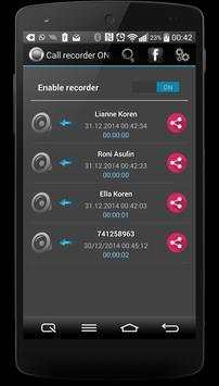 Call Recorder One Touch screenshot 1