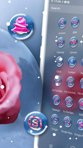 Rose Magic Ball Theme screenshot 3