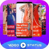 Rajasthani Full Screen Video Status icon