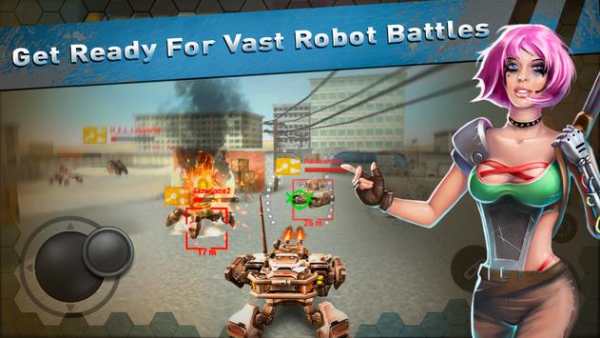 Tank Robots: War Mech Game screenshot 1