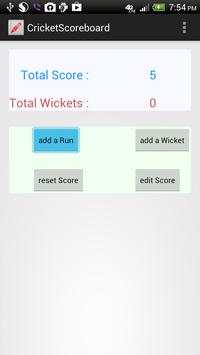 Cricket Score Board screenshot 2