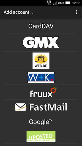 CardDAV-Sync free screenshot 1