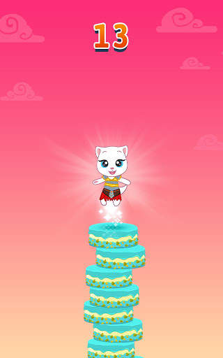 Talking Tom Cake Jump 7 تصوير الشاشة