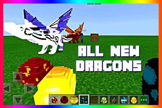 New Dragons Mounts Mod For MCPE screenshot 1