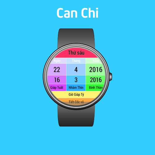Âm lịch Việt Nam - Smart Watch screenshot 2