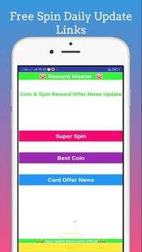 Spin Master - Golden Card,Reward Links,Coin Master screenshot 5