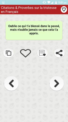 Citations Triste & Proverbes screenshot 7
