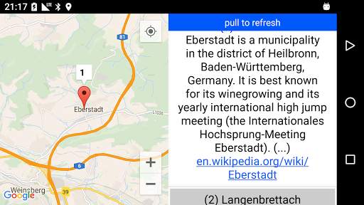 world weather and tourist data screenshot 6