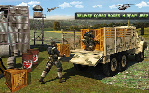 Offroad Army Transporter Truck screenshot 14