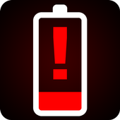 fake battery low icon