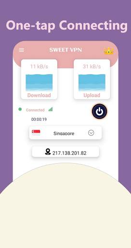 Sweet VPN - Secure VPN, Unblock Site VPN Browser screenshot 1