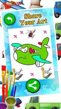 Coloring Vehicles screenshot 4