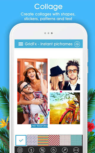 GridFx - Pic Collage Maker screenshot 1