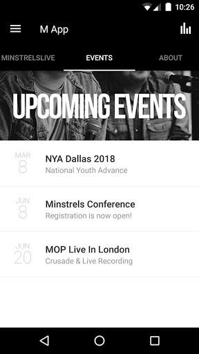 Minstrels App screenshot 3
