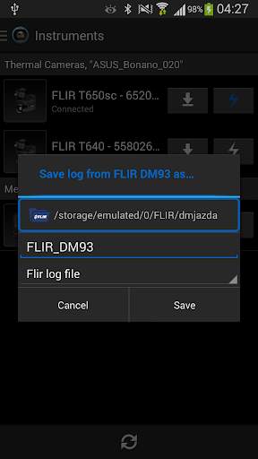 FLIR Tools Mobile 2019 screenshot 8