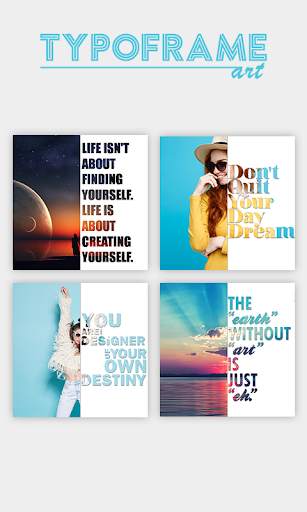 TypoFrame Art & Photo Editor screenshot 1
