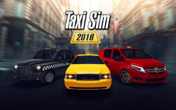 Taxi Sim 2016 8 تصوير الشاشة