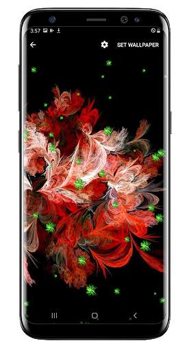 Amazing spark live wallpaper screenshot 5