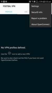 Footbal vpn screenshot 3