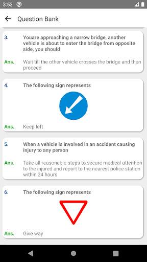 RTO Exam: Driving Licence Test screenshot 2