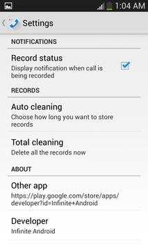 Secure Call recorder screenshot 3