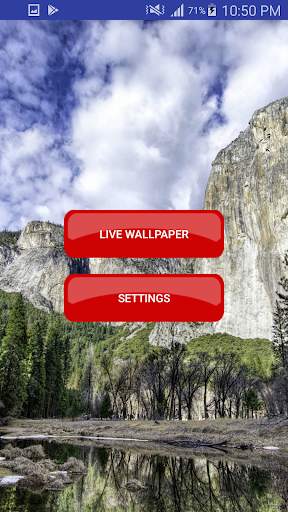 HD Mountain Live Wallpaper screenshot 1